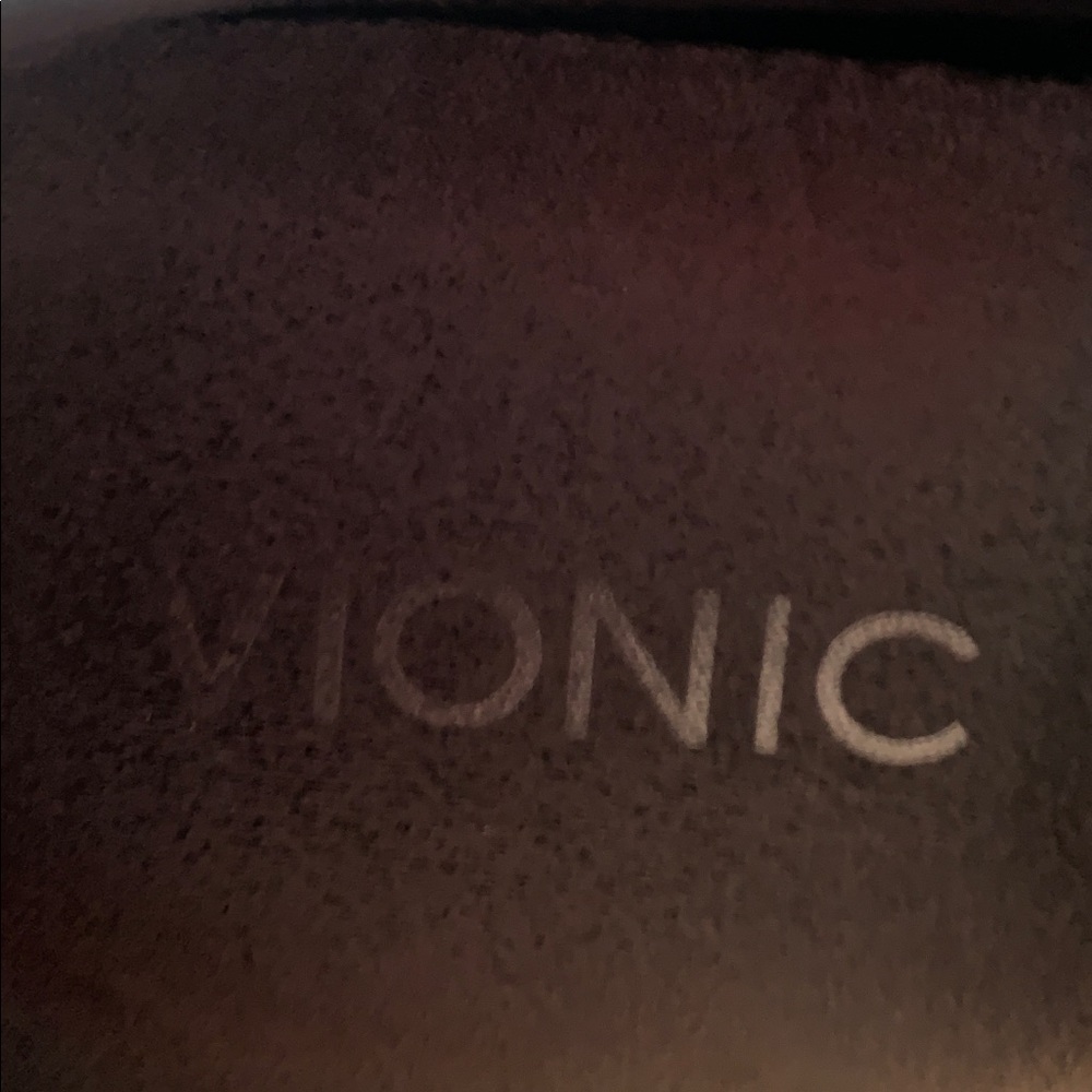 Vionic Black Snakeskin Ankle Booties - image 5